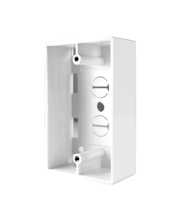 Caja de Montaje Superficial 2x4 Blanca Nitrotel NTMB24
