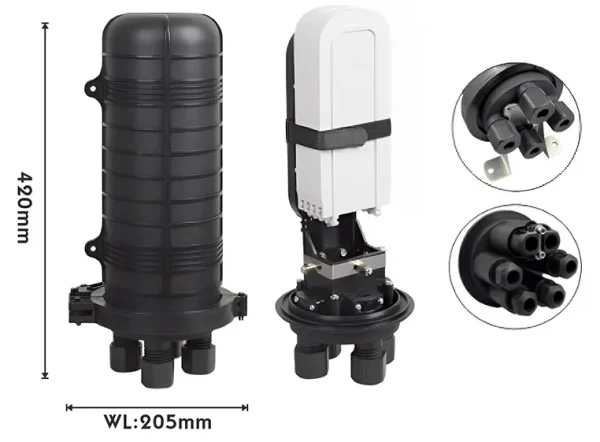 Cierre de Empalme Tipo Domo (Dome Type Splice Enclosure) Nitrotel