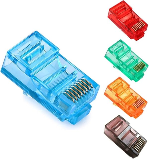 Conector Modular RJ45 Nitrotel Cat.5e 8P8C (No Blindado) - NTMP5E