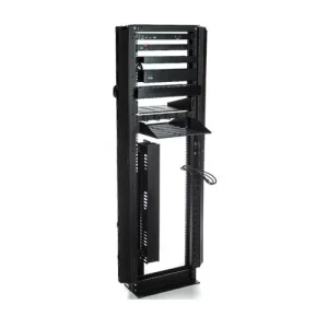 Rack de dos Postes 42U 19" Acero Nitrotel NTFR2P42USTBK - Imagen 1